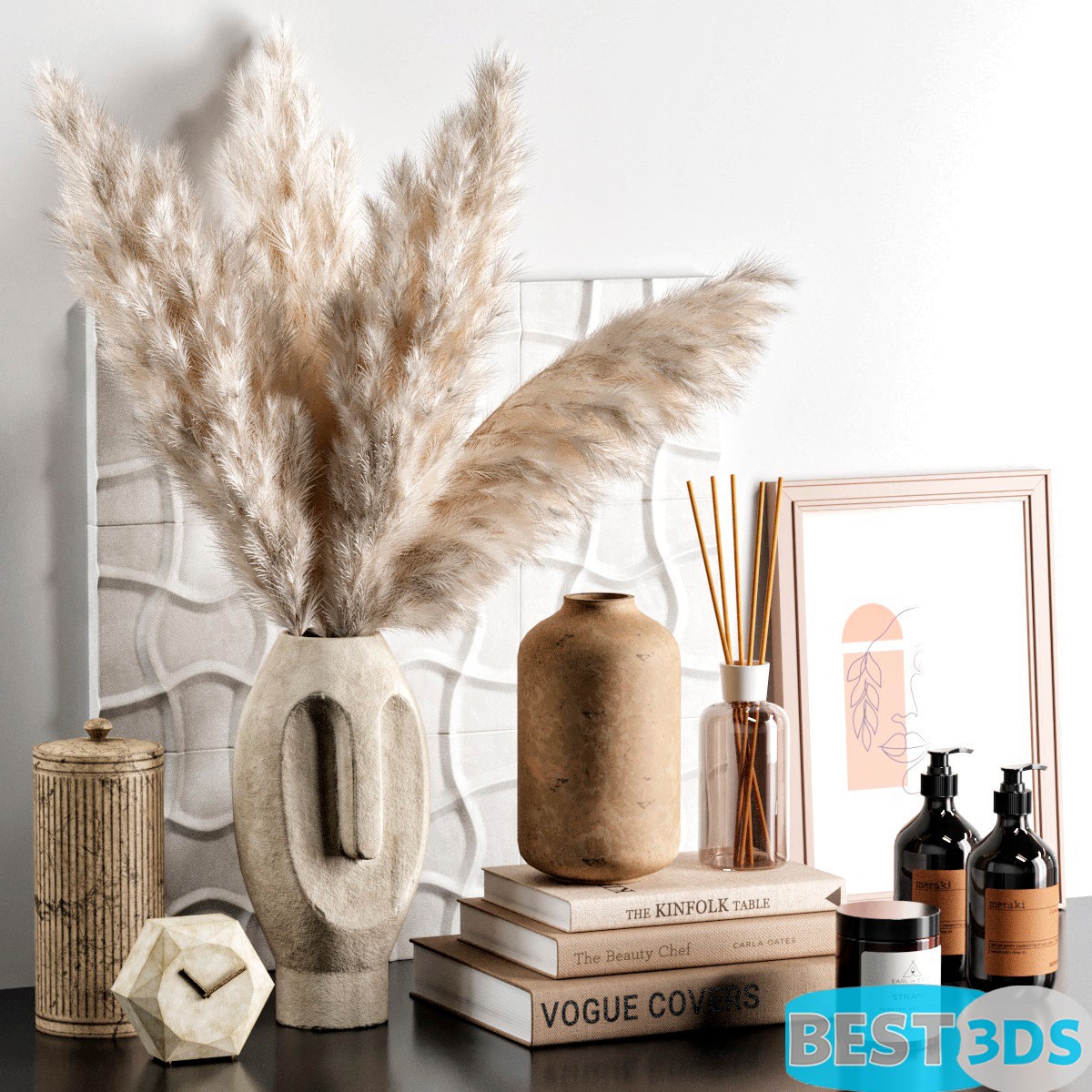 Pack model 3D- Ensemble décoratif – Image 36