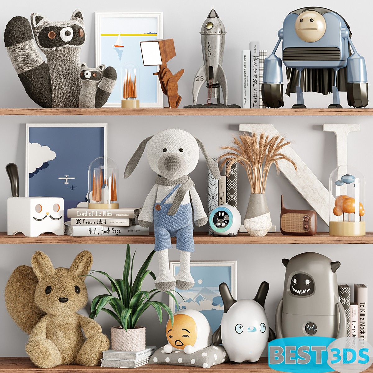 Pack model 3D- Autres Objet Décorative – Image 41