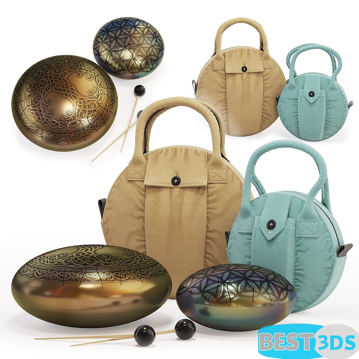 Pack model 3D- Autres Objet Décorative – Image 42