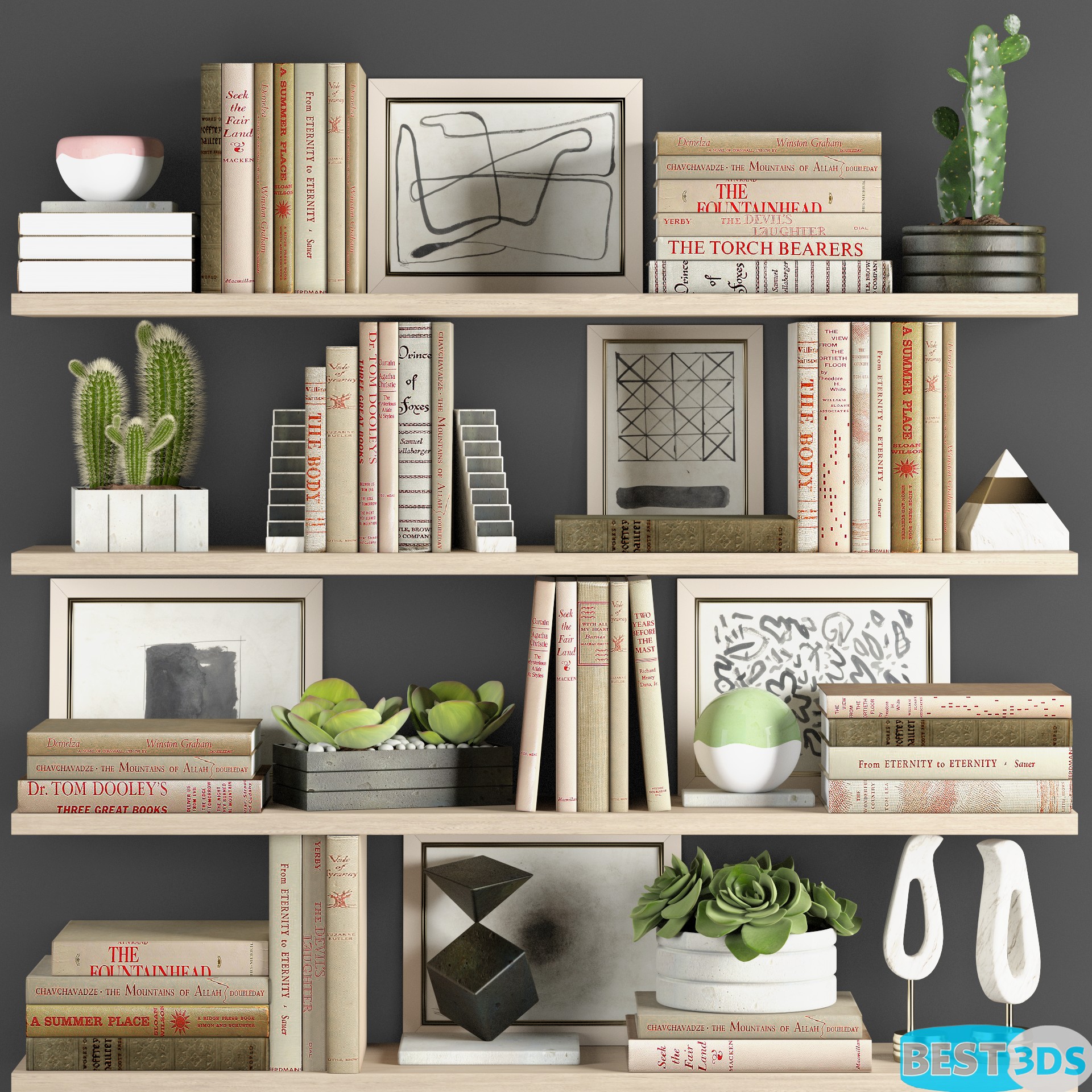 Pack model 3D- Ensemble décoratif – Image 53