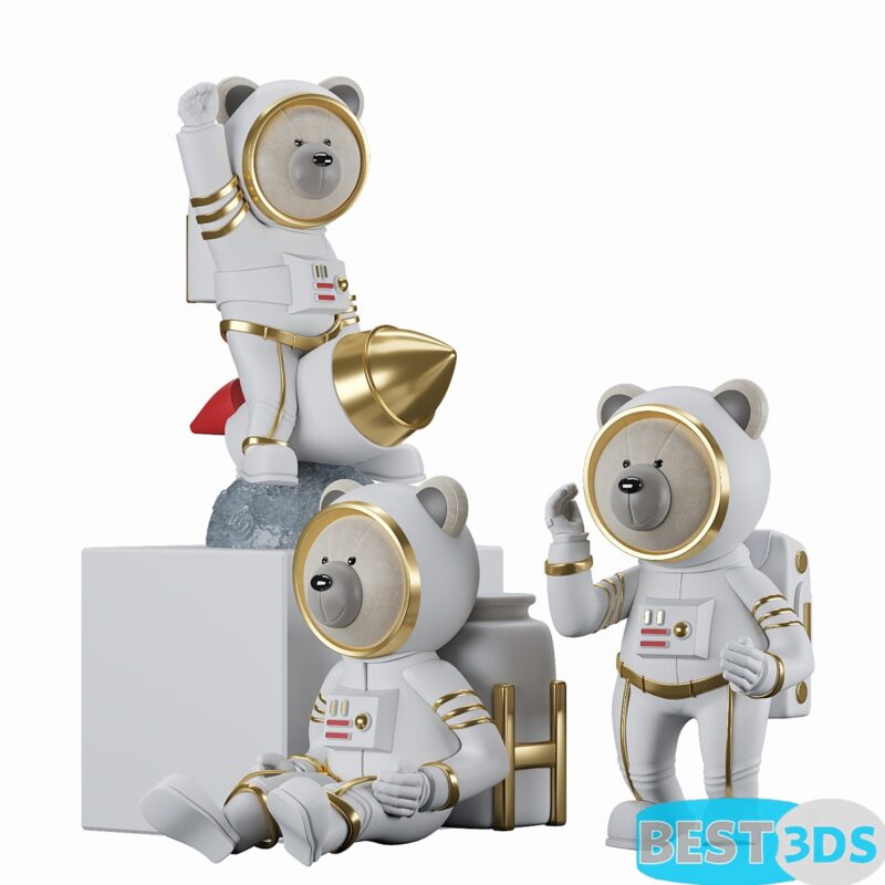 Astronaute décoratif-002