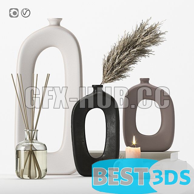 Pack model 3D- Ensemble décoratif – Image 70