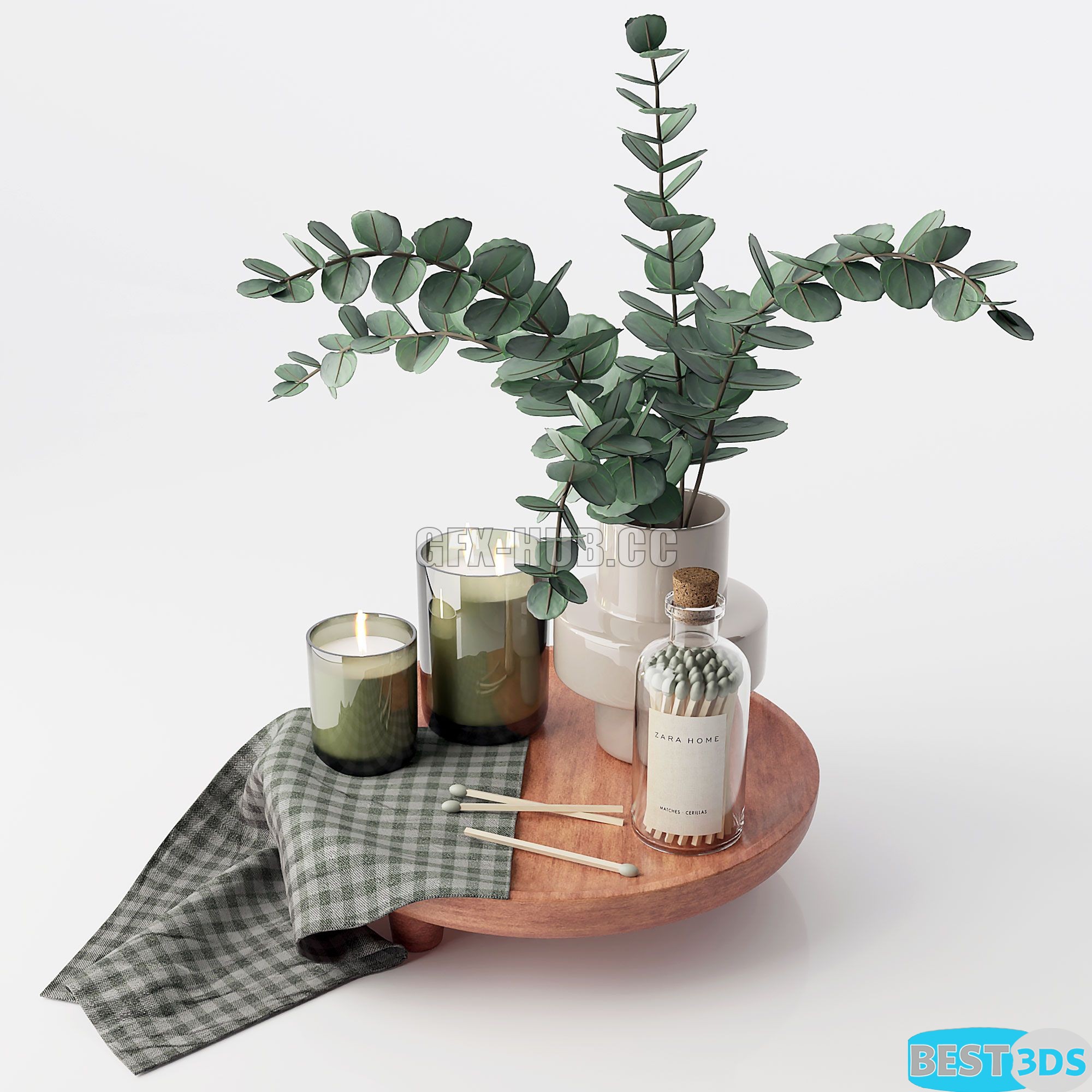 Pack model 3D- Ensemble décoratif – Image 64