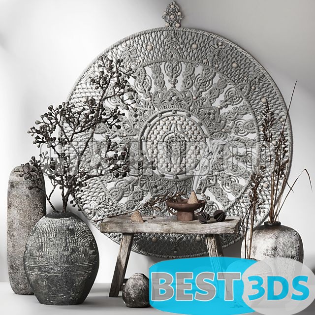 Pack model 3D- Ensemble décoratif – Image 71