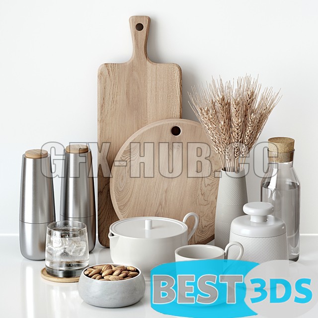 Pack model 3D- Ensemble décoratif – Image 81