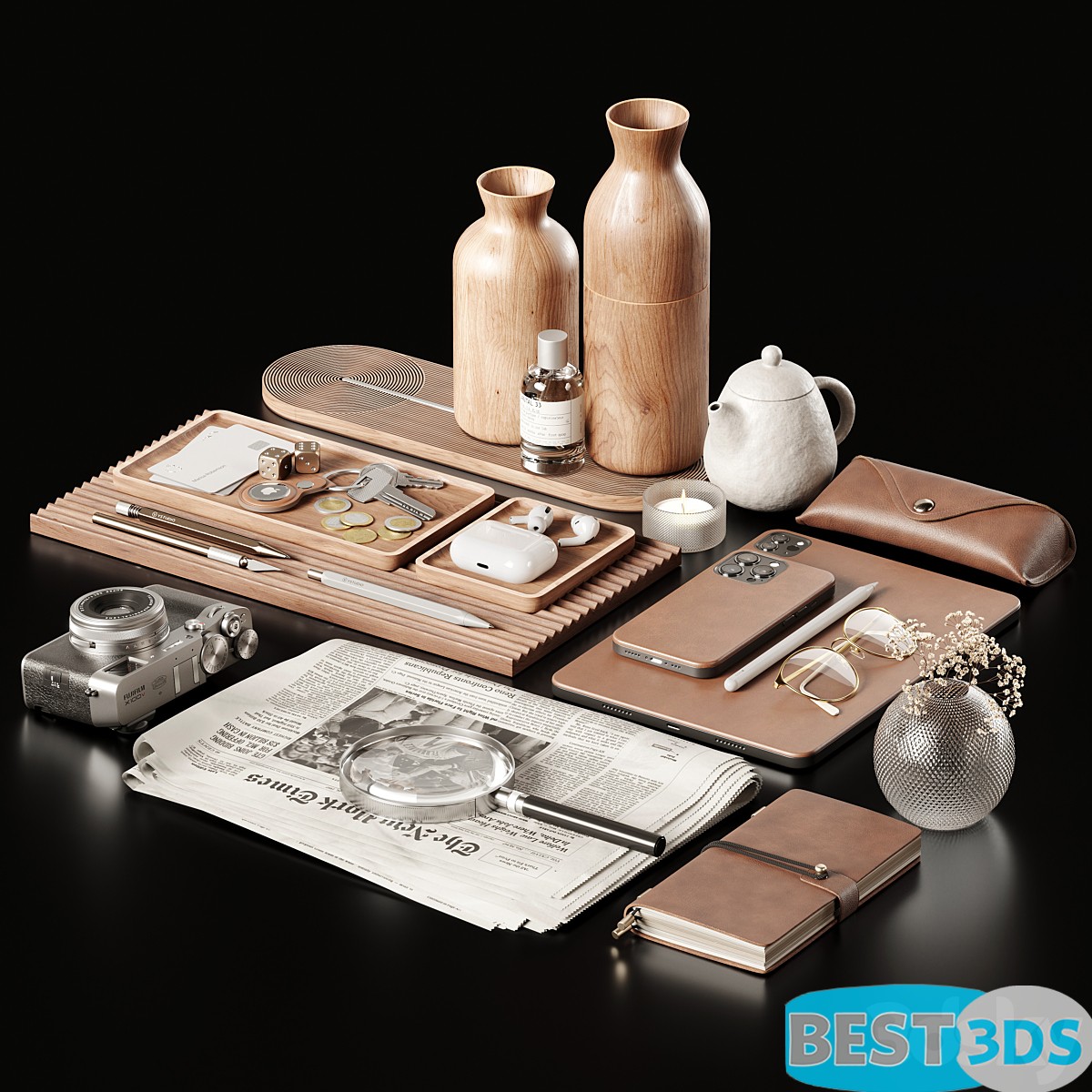 Pack model 3D- Ensemble décoratif – Image 88