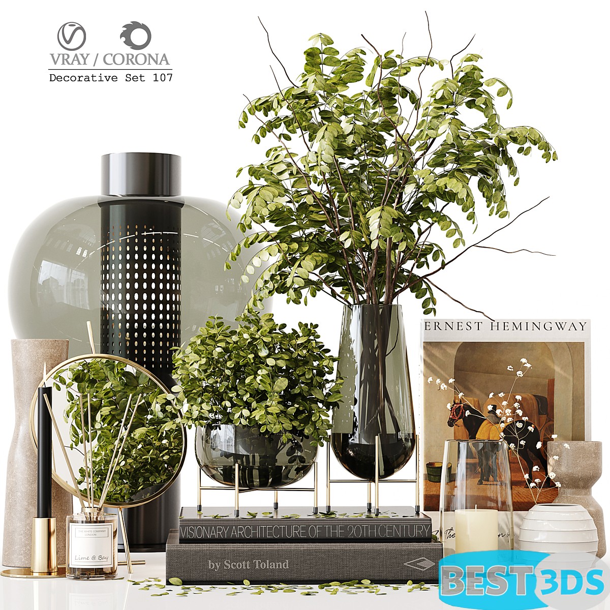 Pack model 3D- Ensemble décoratif – Image 93