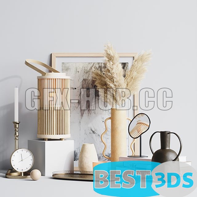 Pack model 3D- Ensemble décoratif – Image 142