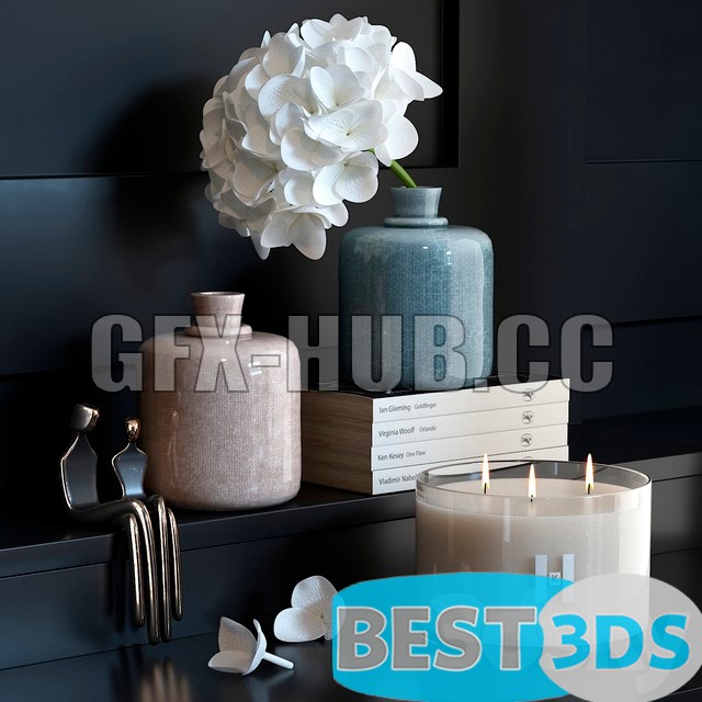 Pack model 3D- Ensemble décoratif – Image 96