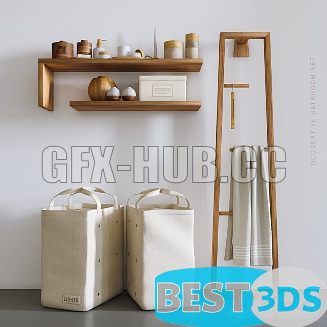 Pack model 3D- Ensemble décoratif – Image 105