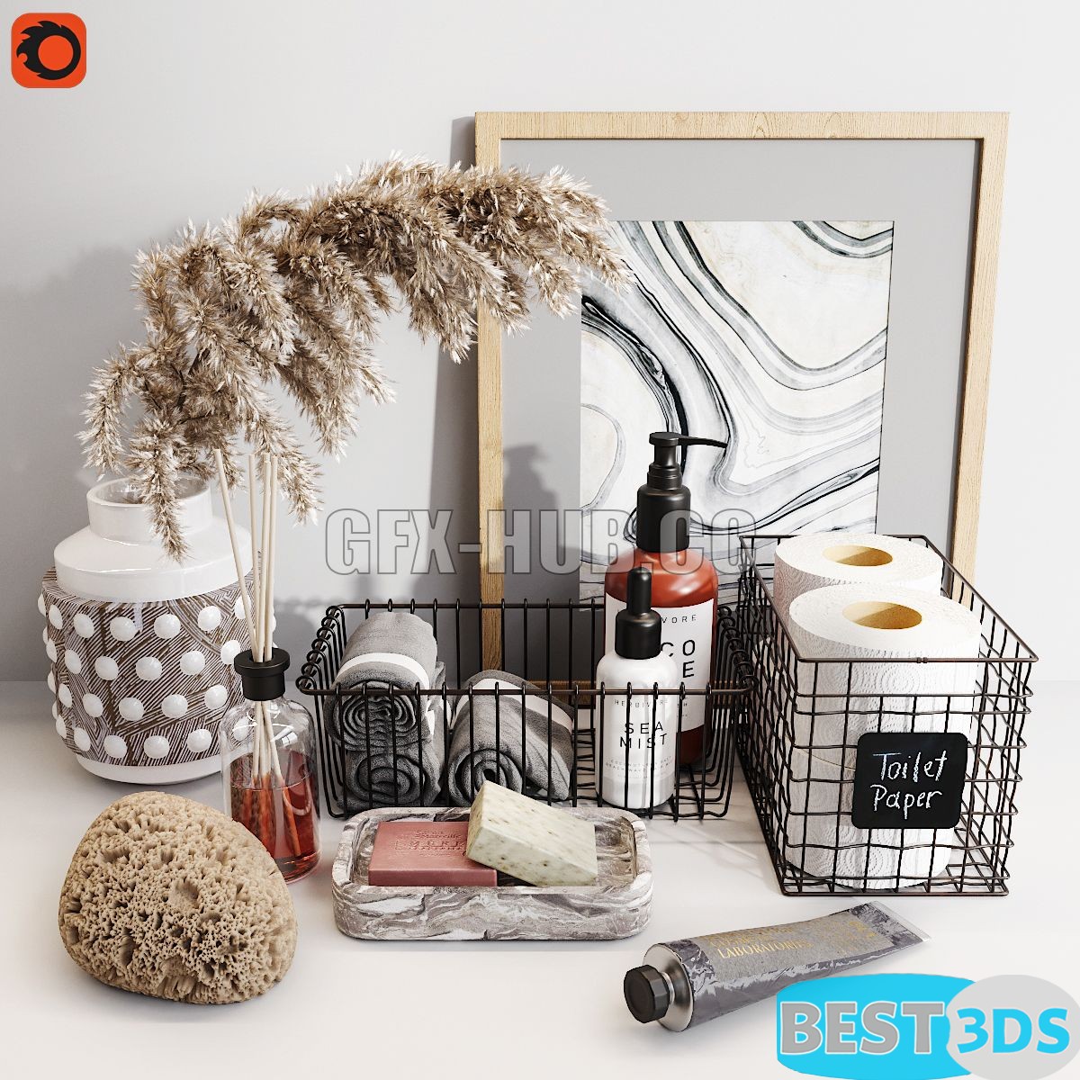 Pack model 3D- Ensemble décoratif – Image 101