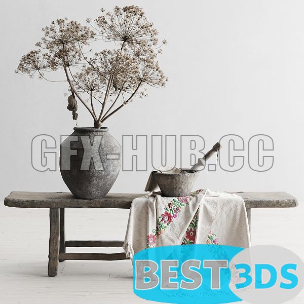 Pack model 3D- Ensemble décoratif – Image 112