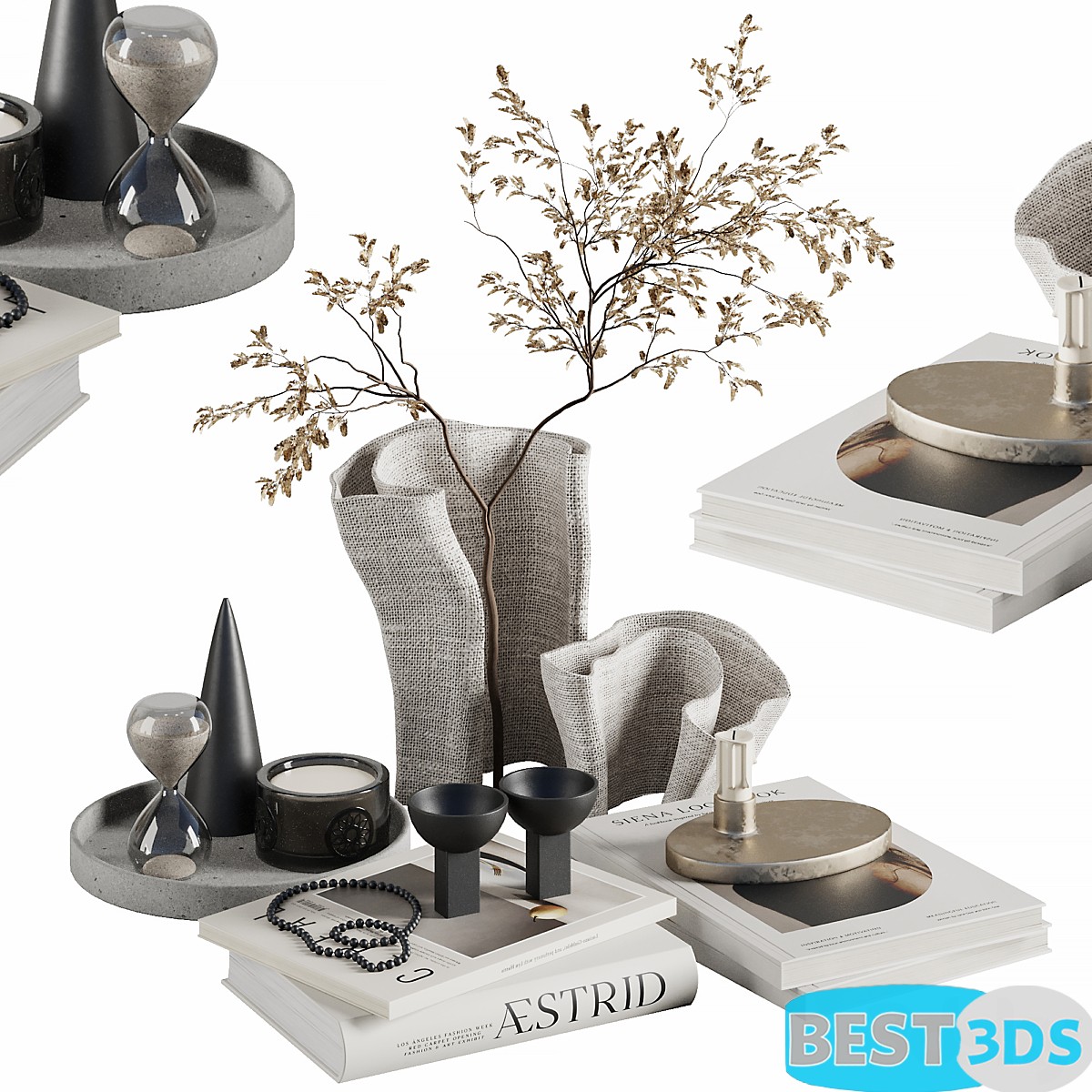 Pack model 3D- Ensemble décoratif – Image 145