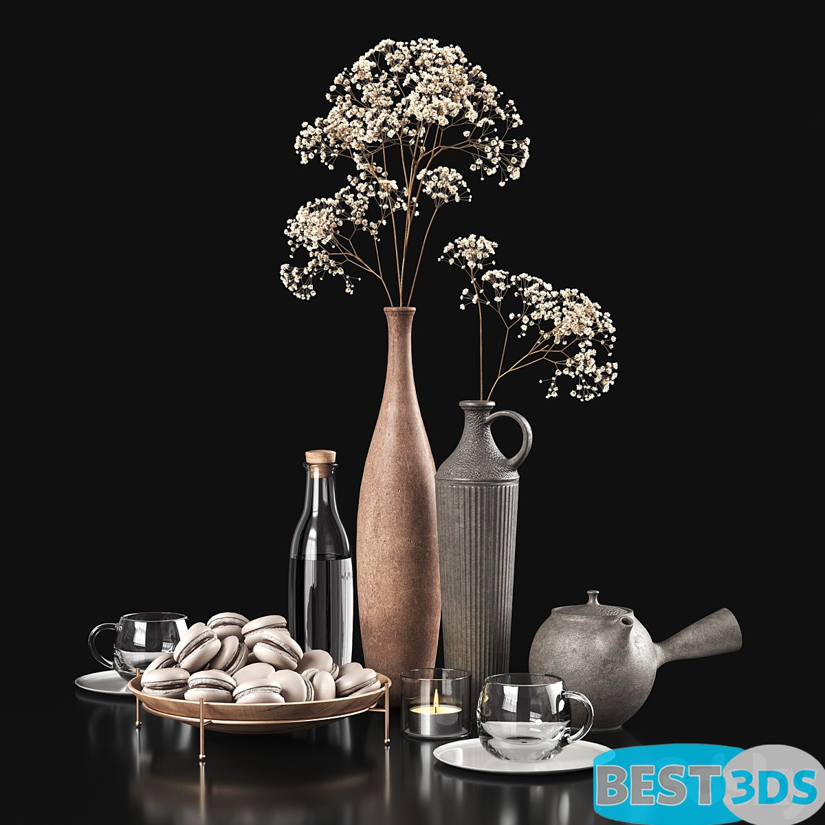 Pack model 3D- Ensemble décoratif – Image 87