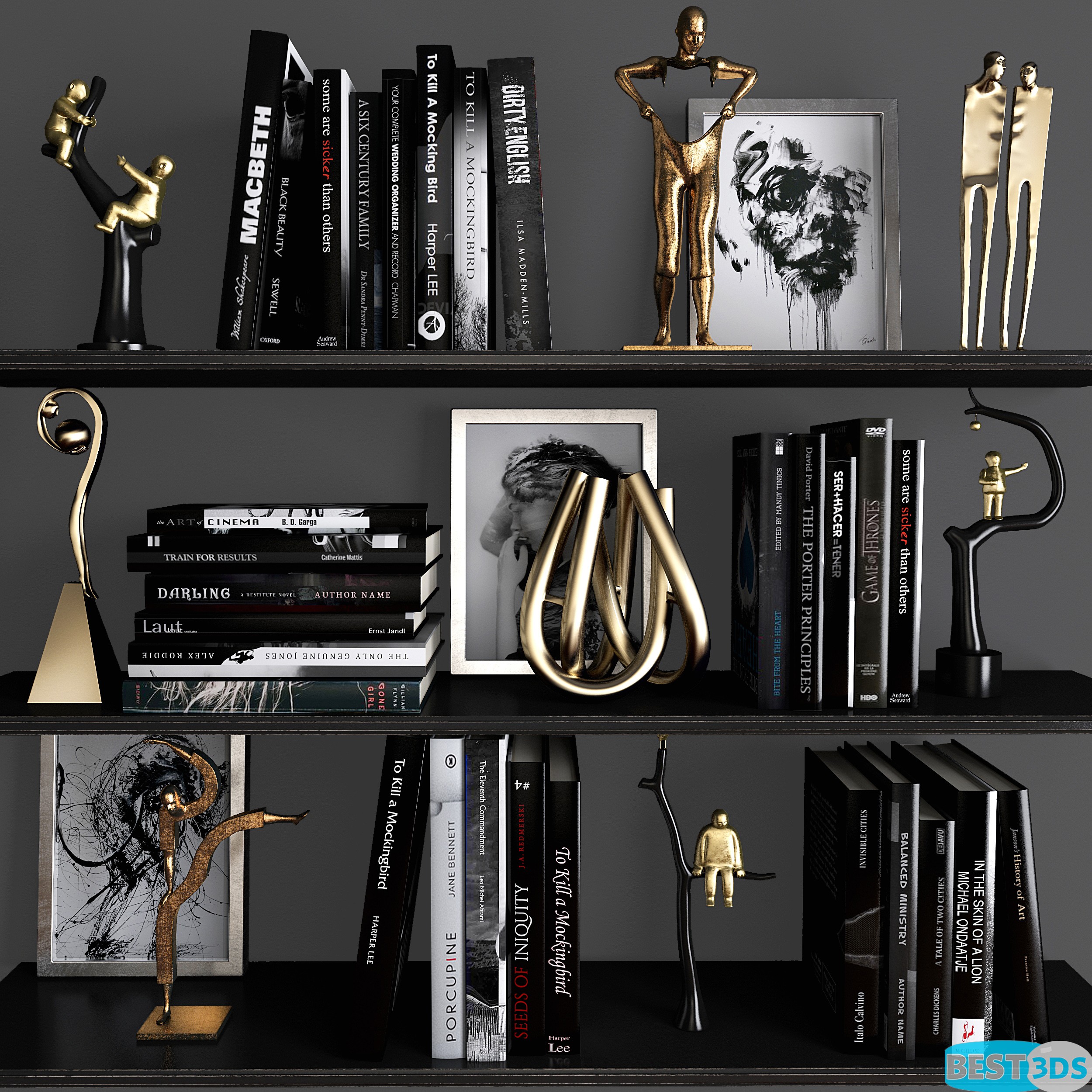 Pack model 3D- Ensemble décoratif – Image 74