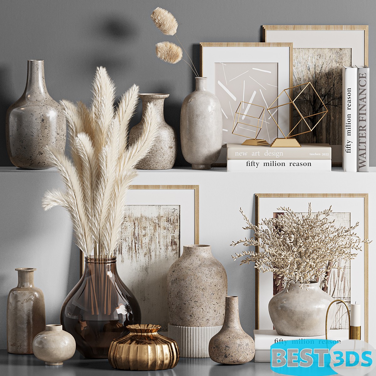 Pack model 3D- Ensemble décoratif – Image 80