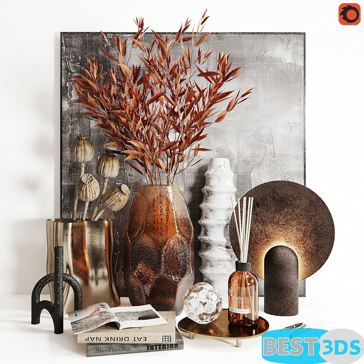 Pack model 3D- Ensemble décoratif – Image 79