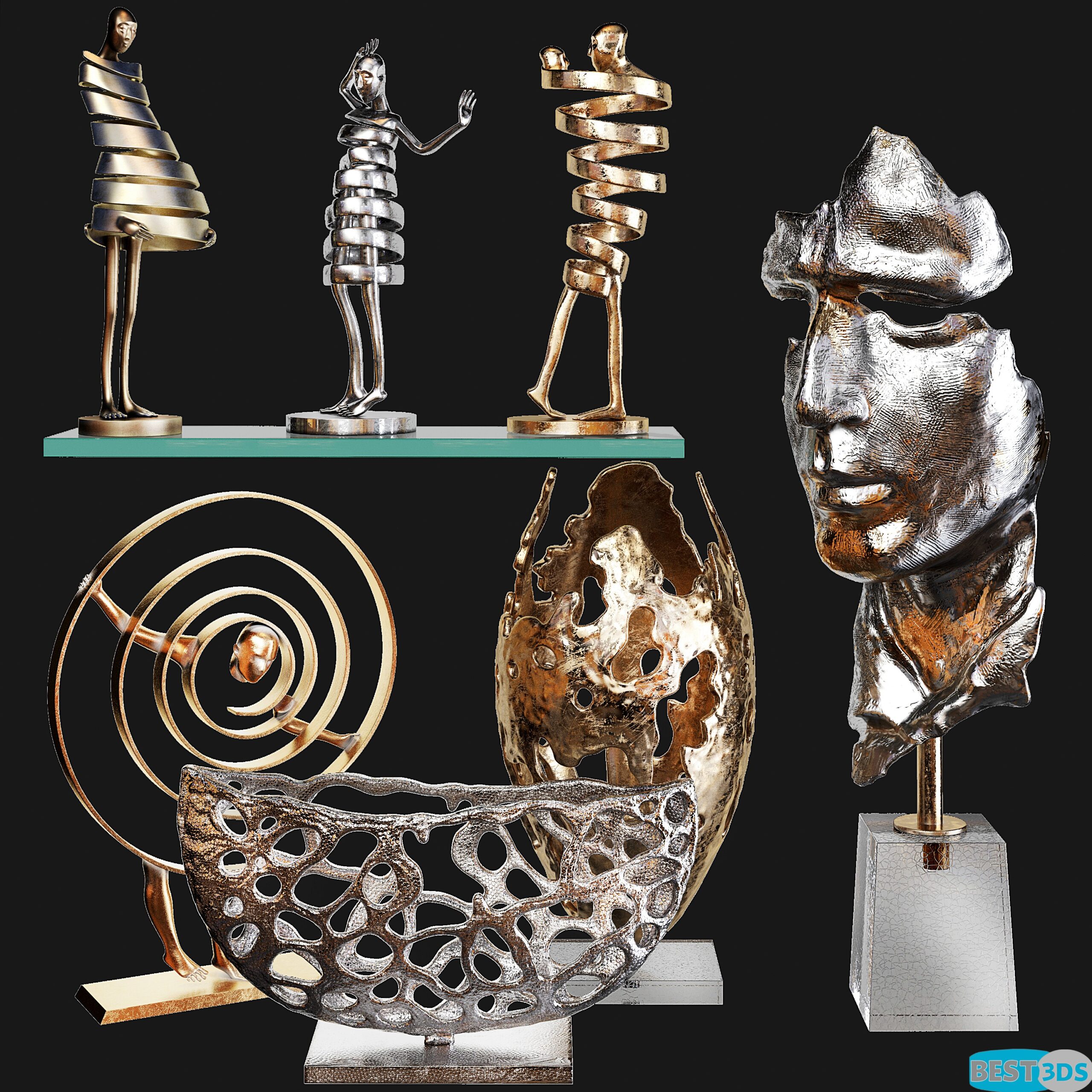 Pack model 3D- Autres Objet Décorative – Image 66