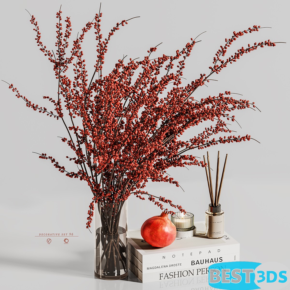 Pack model 3D- Ensemble décoratif – Image 92