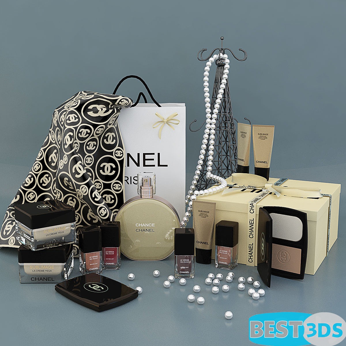 Pack model 3D- Ensemble décoratif – Image 98
