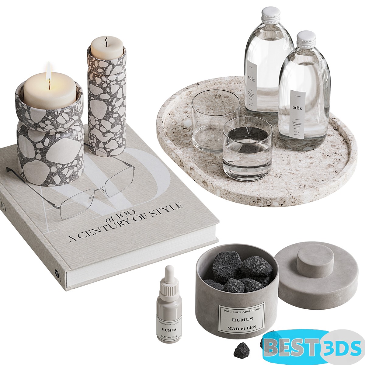 Pack model 3D- Ensemble décoratif – Image 118