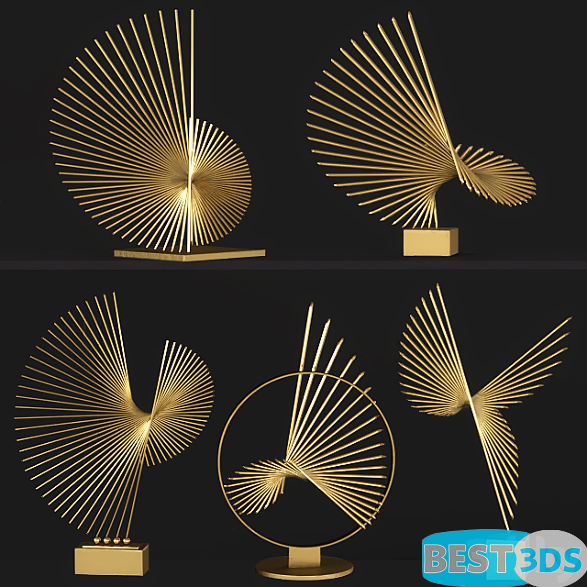 Pack model 3D- Autres Objet Décorative – Image 71