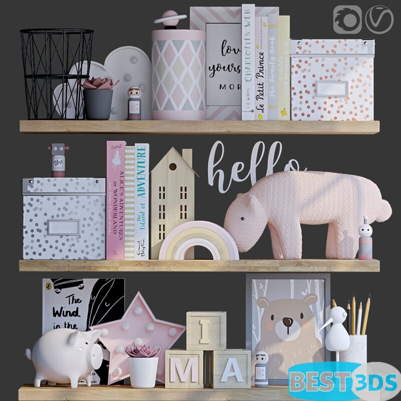 Decorative Set For A Coffee Table 7