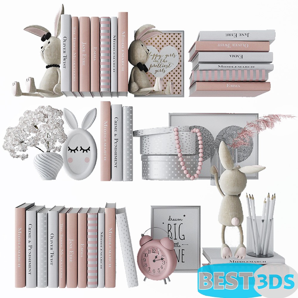 Pack model 3D- Ensemble décoratif – Image 114
