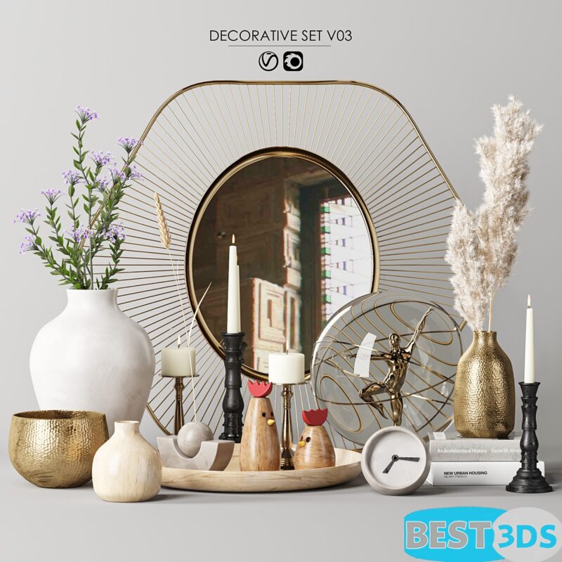 Ensemble décoratif contemporain