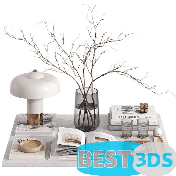 Lampe décorative avec accessoires