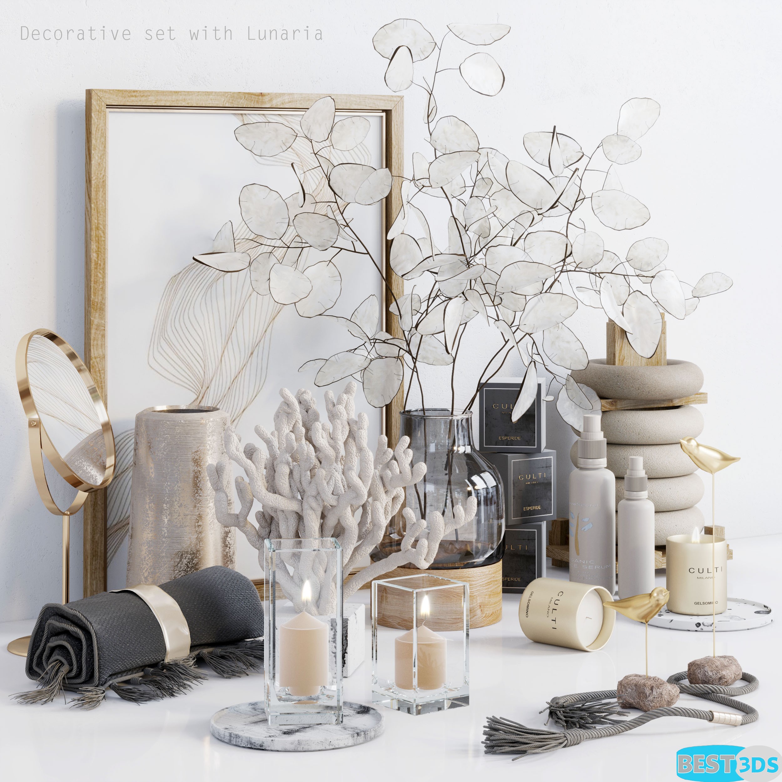 Pack model 3D- Ensemble décoratif – Image 133