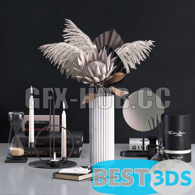 Pack model 3D- Ensemble décoratif – Image 138