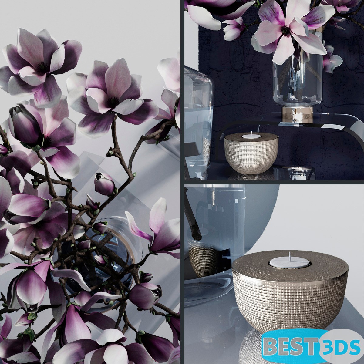 Pack model 3D- Ensemble décoratif – Image 134
