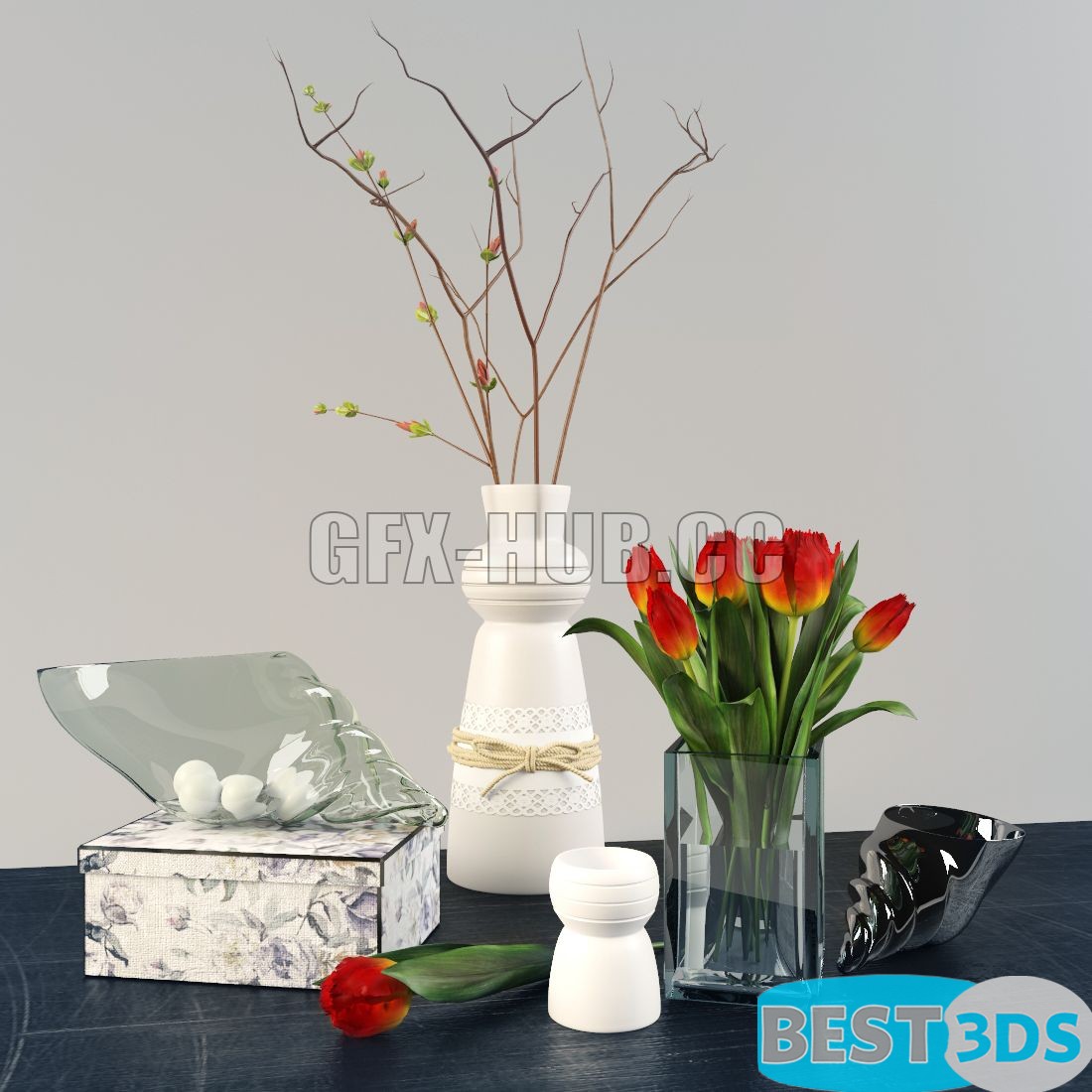 Pack model 3D- Ensemble décoratif – Image 141