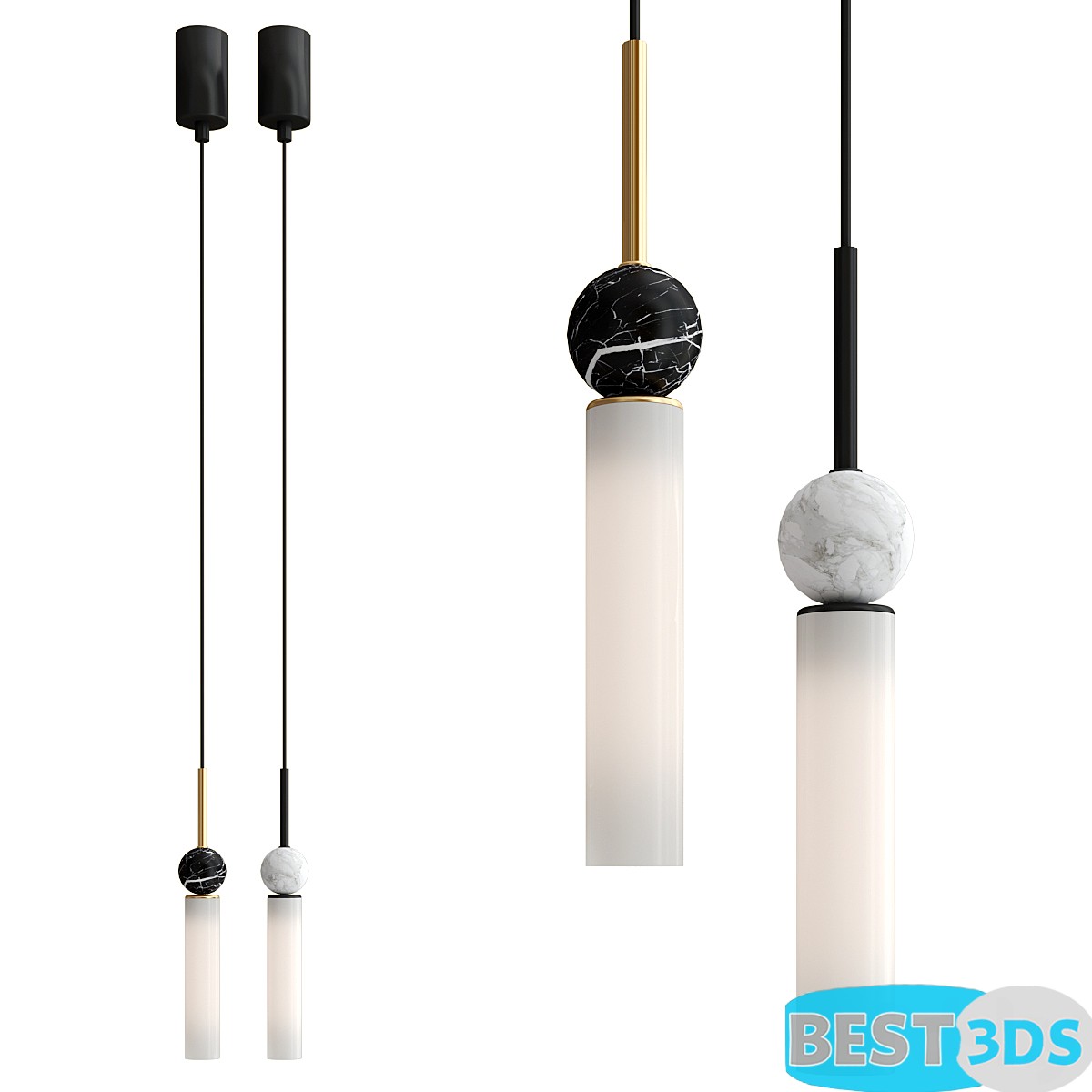 Pack model 3D- Eclairage De Plafond – Image 154