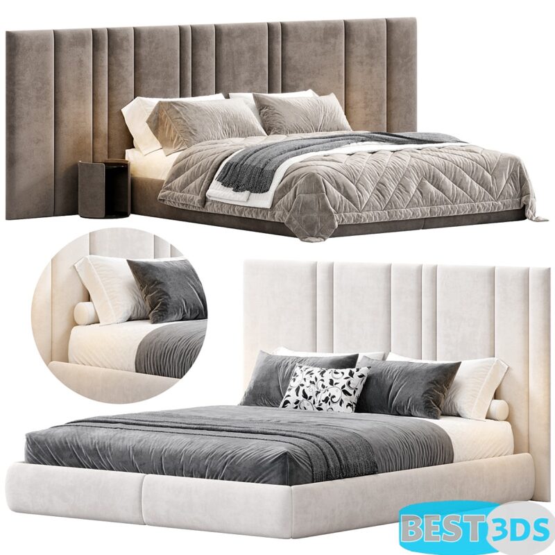 Desert Modern Canopy Bed Ralph Lauren - Modèle 3D Optimisé