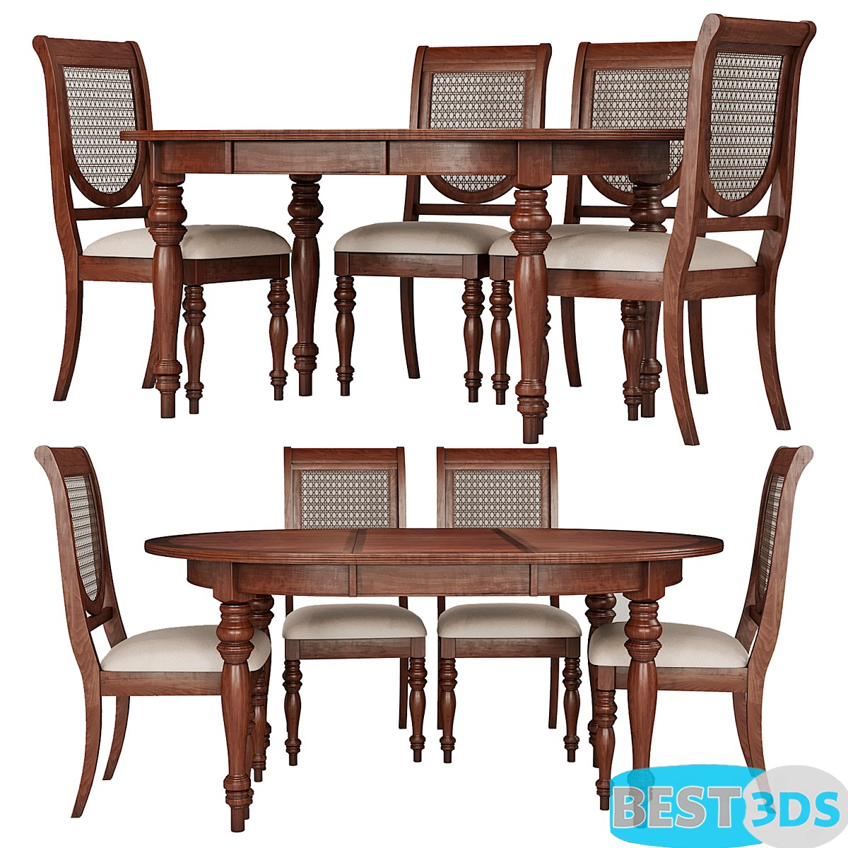 Pack model 3D- Tables Et Chaises – Image 145