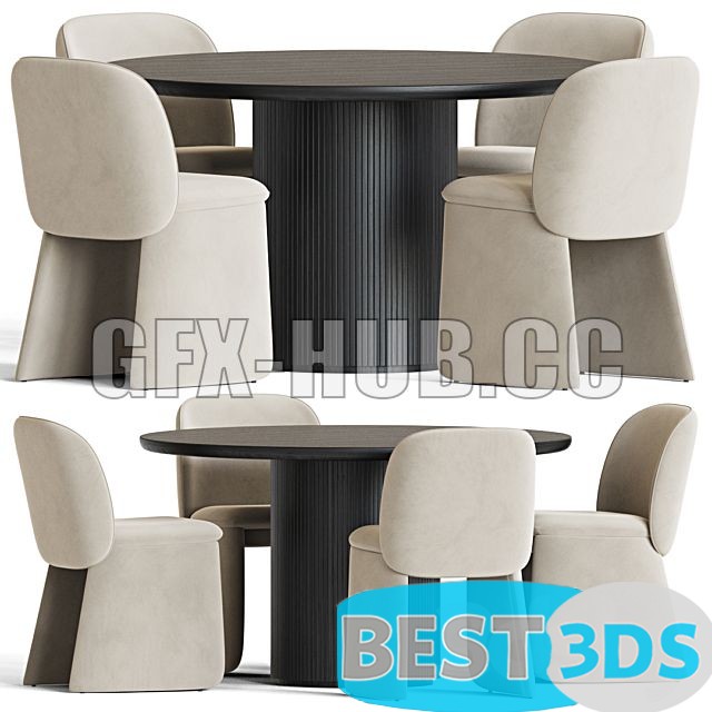 Pack model 3D- Tables Et Chaises – Image 135