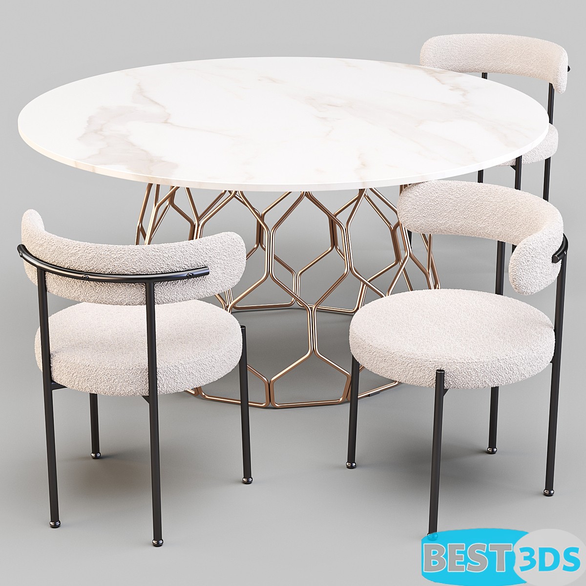 Pack model 3D- Tables Et Chaises – Image 134