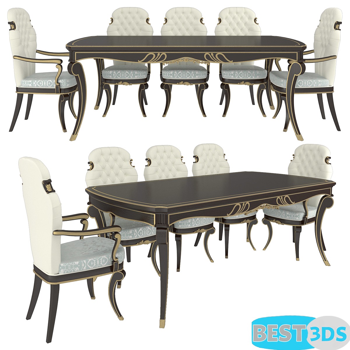 Pack model 3D- Tables Et Chaises – Image 129