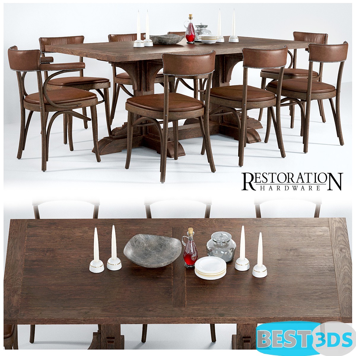 Pack model 3D- Tables Et Chaises – Image 144