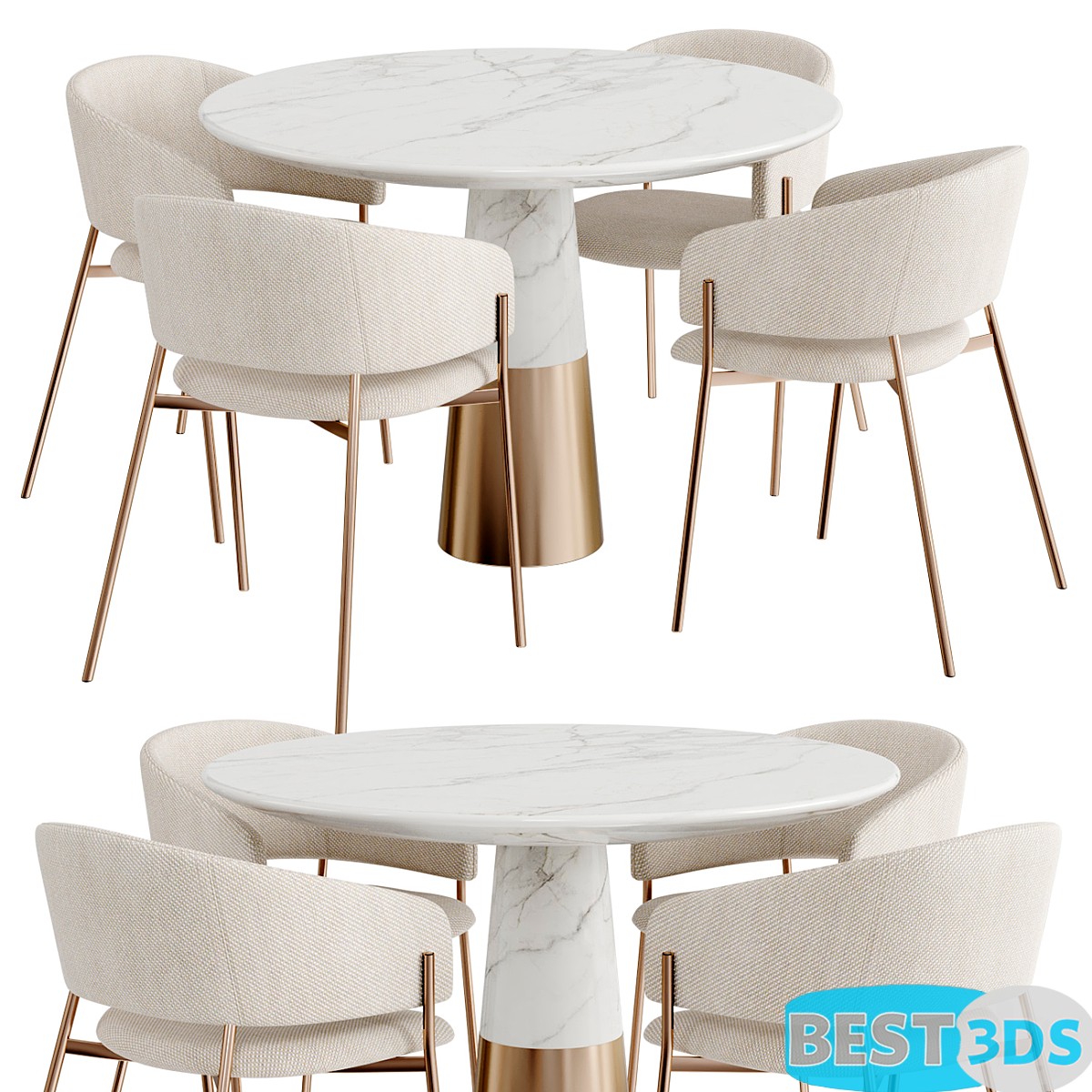 Pack model 3D- Tables Et Chaises – Image 120