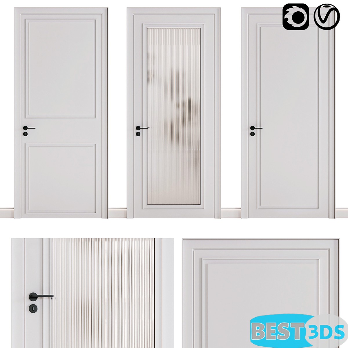 Pack model 3D- Portes – Image 25