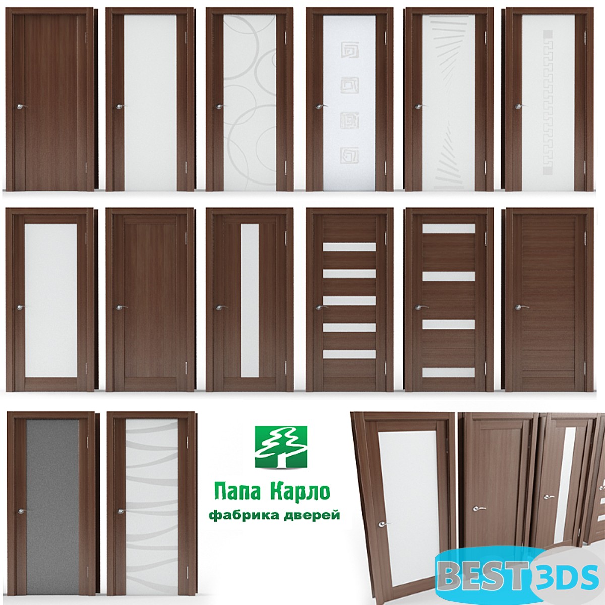 Pack model 3D- Portes – Image 37