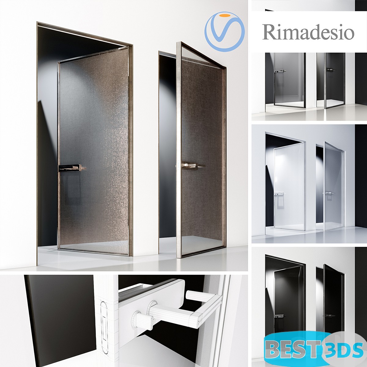 Pack model 3D- Portes – Image 34