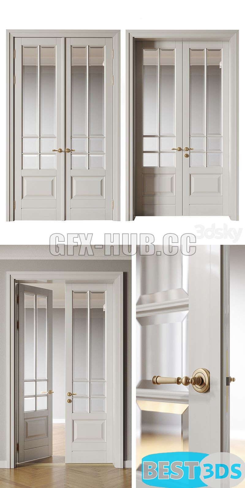 Pack model 3D- Portes – Image 42