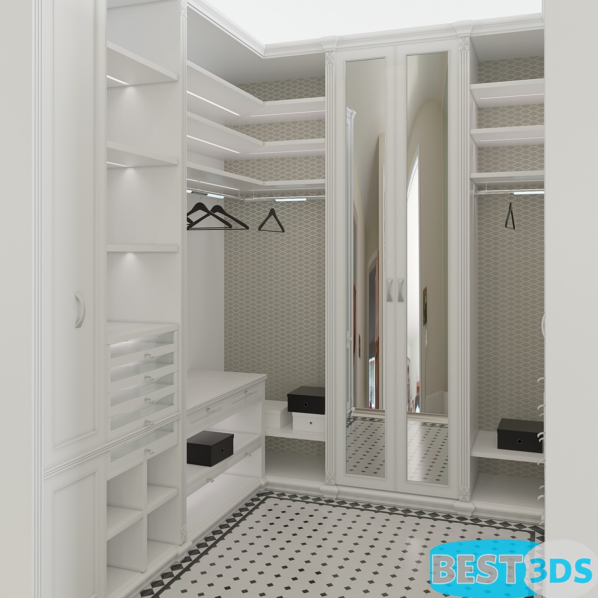 Pack model 3D- Armoires Et Vitrines – Image 41