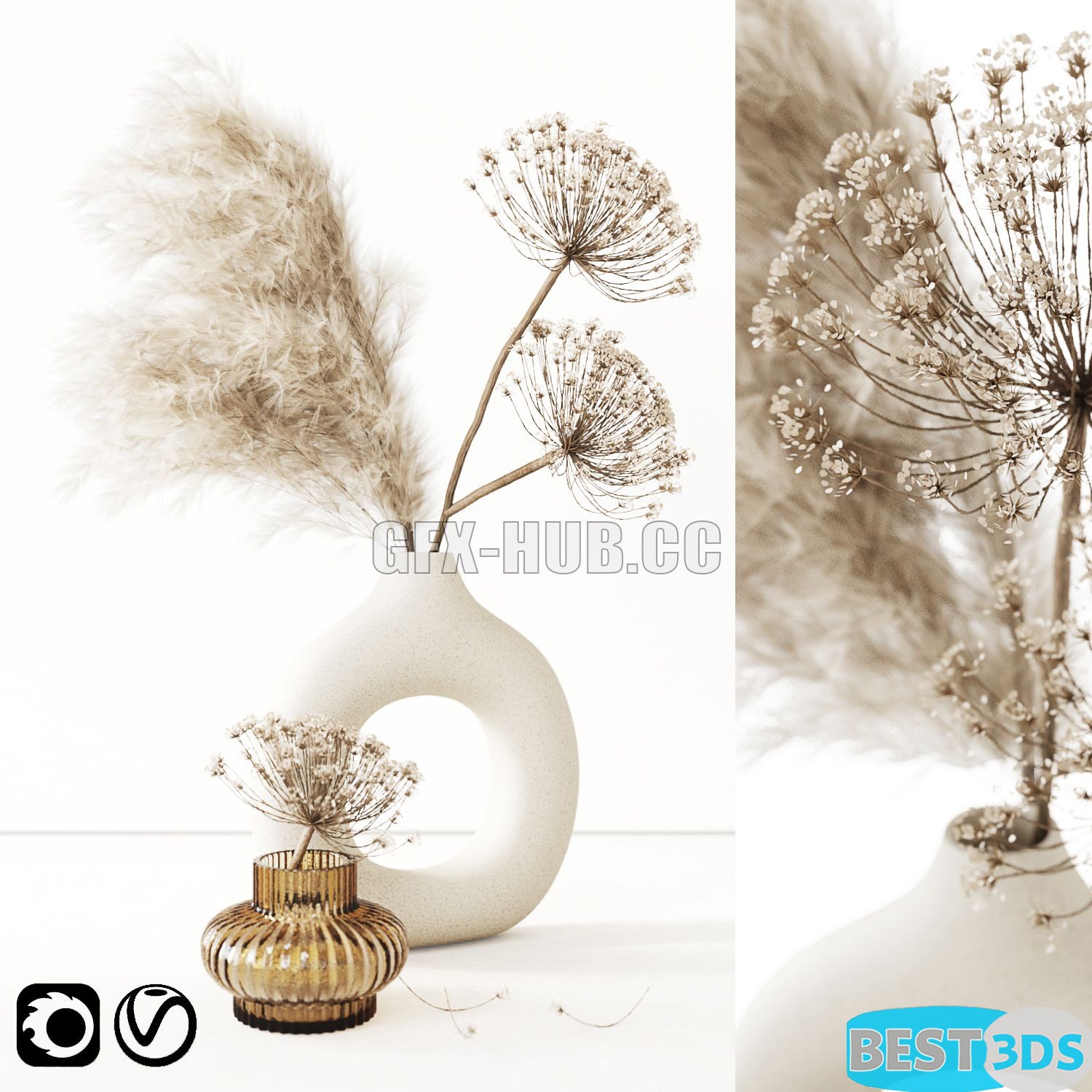 Pack model 3D- Vase – Image 88