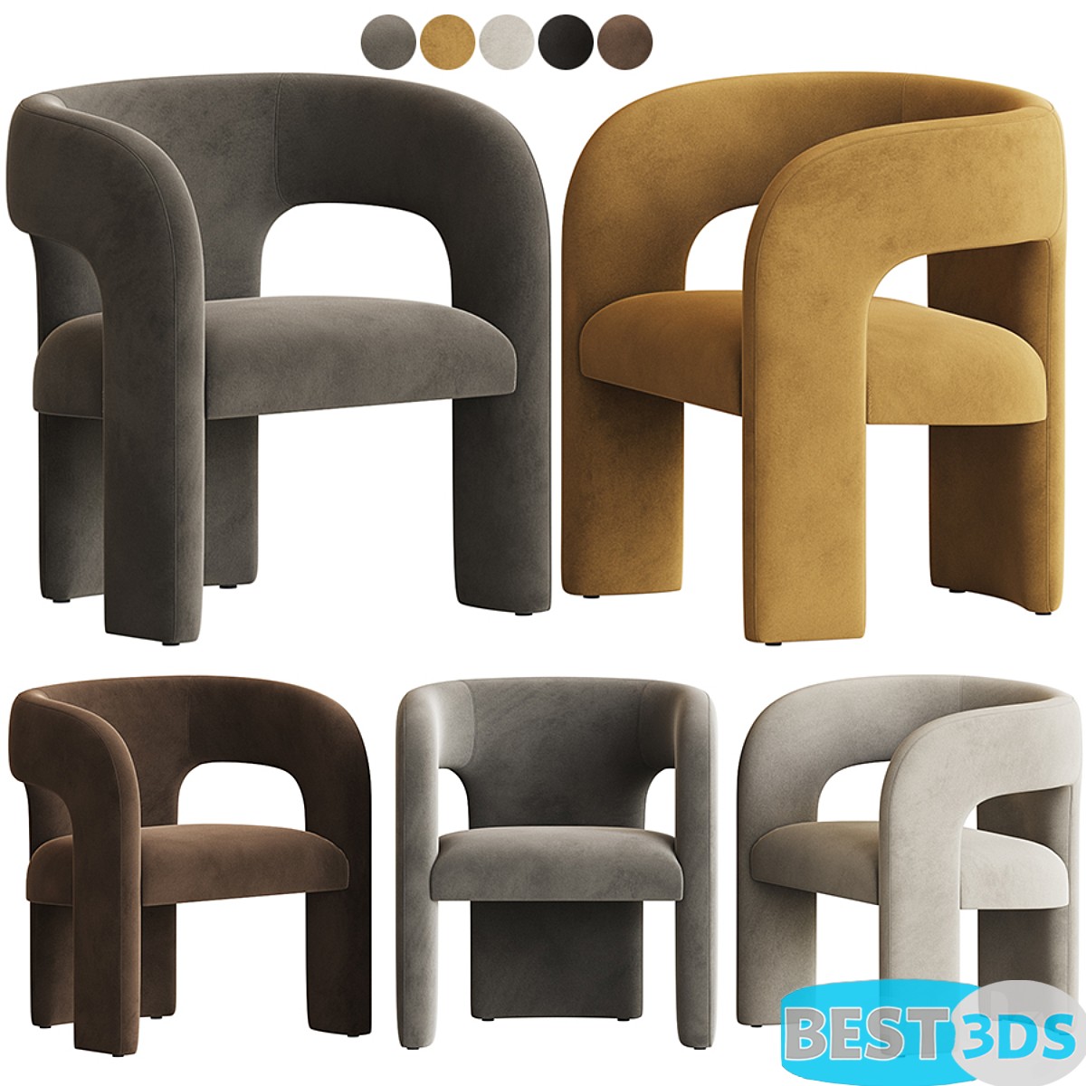 Pack model 3D- Chaise – Image 238