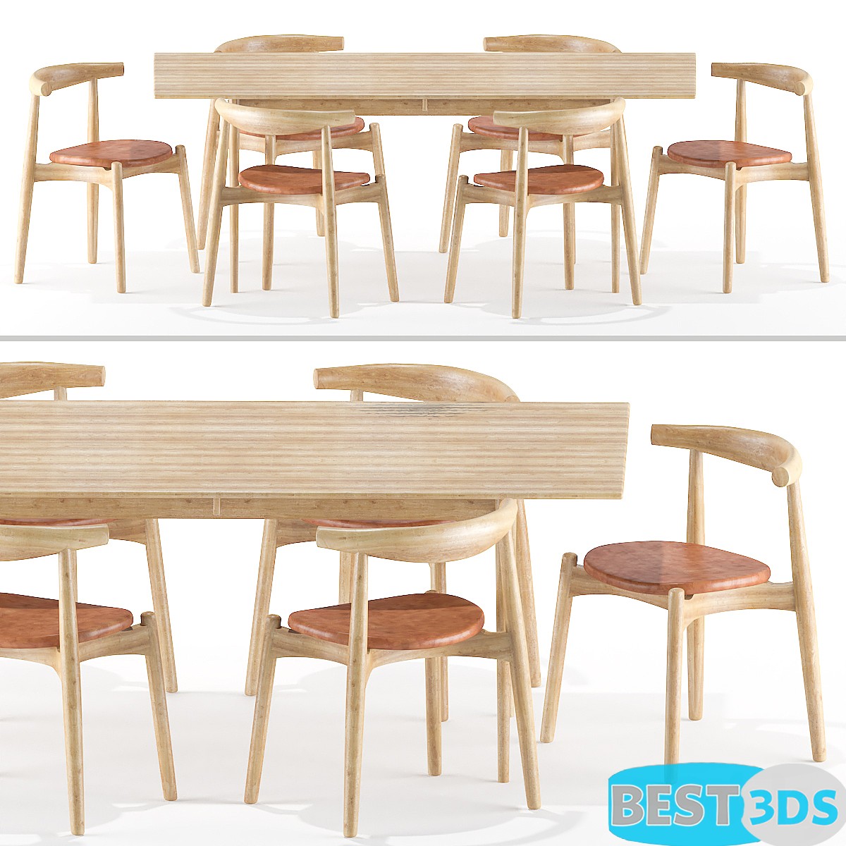 Pack model 3D- Tables Et Chaises – Image 116